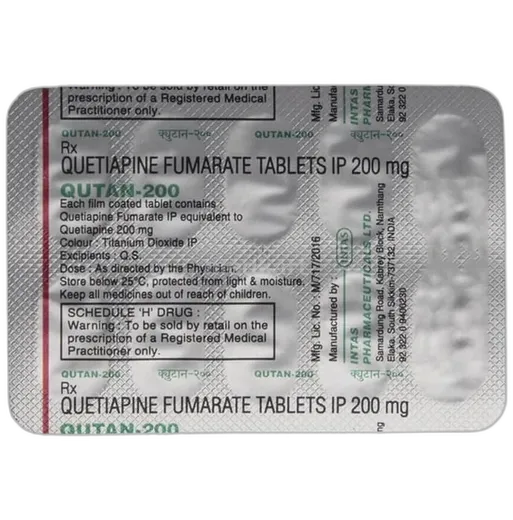 qutan 200mg tablet 10's